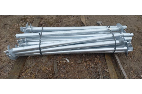 Сваи винтовые, диаметр 57-108